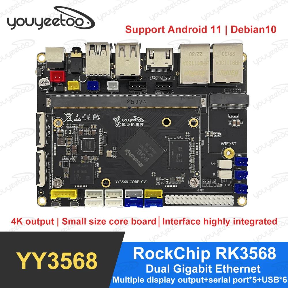 Youyeetoo RockChip RK3568  ,  ⰡƮ ̴, Ȯ SATA, SSD, ȵ̵ 11,  10 , YY3568